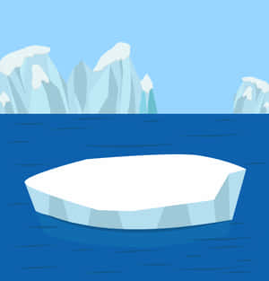 北極背景 — 北極狐 GIF 壁紙