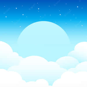卡通天空背景 — iPad Pro 11 壁紙