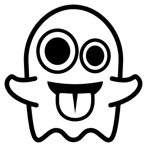 卡通鬼魂圖案