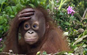 可愛動物背景 — 幼年動物 壁紙