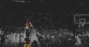 史蒂芬·柯瑞 NBA 節奏感十足的賽場背景