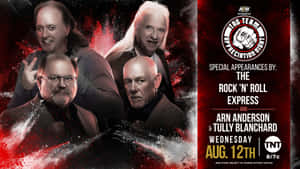 AEW Dynamite摔角宣傳片， featuring The Rock 'n' Roll Express 和 Arn Anderson 與 Tully Blanchard。 — 摔角 壁紙