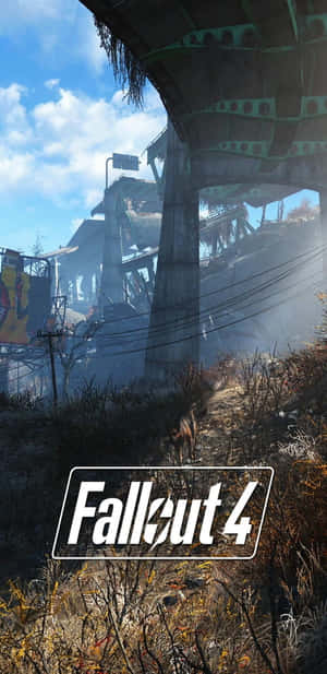 《Fallout 4》荒地，廢棄高架橋和野生動物 — 秋季 壁紙