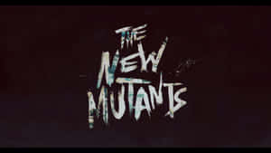 在深色背景上以風格化塗鴉字體呈現的電影《The New Mutants》標題。 — 漫威復仇者聯盟 壁紙