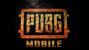 在深色背景上帶有塗鴉標籤的PUBG Mobile標誌。