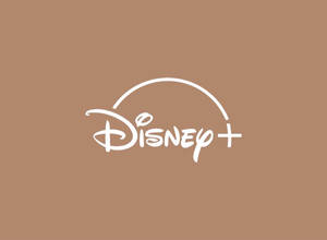棕色背景上的Disney+串流服務標誌 — Lexus 標誌 壁紙