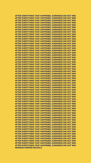 在黃色背景上重複的勵志名言文字。 — 黃色美學 GIF 壁紙