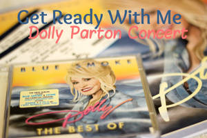 多莉·帕頓專輯封面，帶有「Get Ready With Me Dolly Parton Concert」文字疊加。 — 瑪丹娜 壁紙