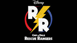 Disney Chip 'n Dale Rescue Rangers 標誌，帶有粗體字和閃電。 — 標誌 壁紙