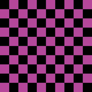 棋盤格設計中重複的洋紅色和黑色正方形圖案。 — Y2K GIF 壁紙