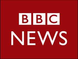 白色BBC News標誌在紅色背景上 — 英國 壁紙
