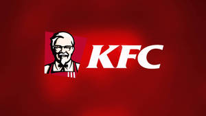 KFC標誌，桑德斯上校在紅色背景前。 — 肯德基 壁紙