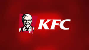 KFC標誌，桑德斯上校在紅色背景上微笑 — 肯德基 壁紙