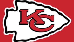 Kansas City Chiefs 美式足球隊標誌，採用紅、白、黑色。 — 堪薩斯城酋長隊 壁紙