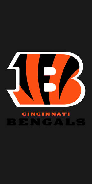 黑色背景上的辛辛那提猛虎隊NFL美式足球隊標誌 — NFL 美式足球 壁紙