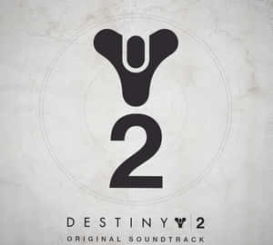 Destiny 2 原創原聲帶標誌在陳舊羊皮紙背景上 — 遊戲玩家標誌 壁紙
