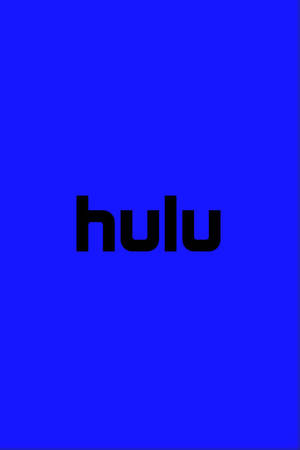 藍色背景上的黑色 Hulu 標誌 — BAPE 標誌 壁紙