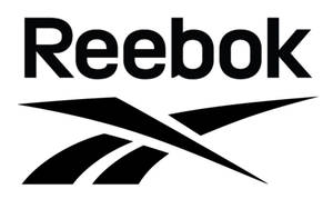 黑白簡約設計的 Reebok 品牌標誌 — BLACKPINK 標誌 壁紙