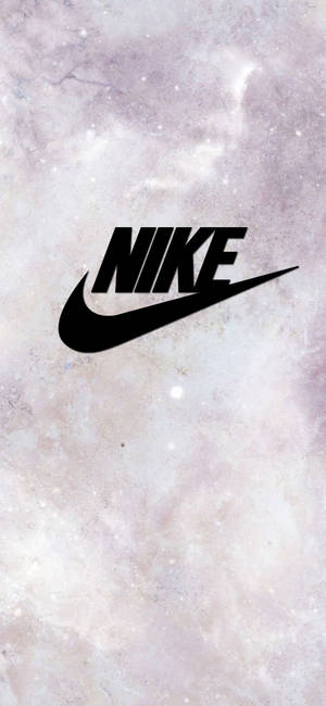 大理石背景上的Nike標誌 — iPhone 17 壁紙