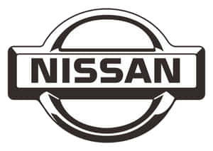 日產汽車黑白標誌 — 簡約暗黑美學 壁紙