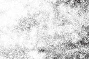 帶有雲狀紋理的黑白點圖案 — 簡約暗黑美學 壁紙