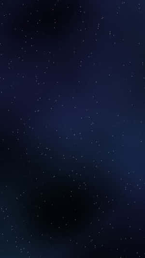 星空，背景為藍色漸變。 — 三星Galaxy 壁紙