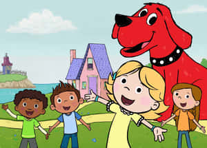 Clifford The Big Red Dog 圖片 — 狗狗藝術 壁紙