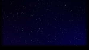 深藍色夜空，散落閃爍星星 — 藍色銀河 壁紙