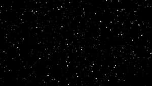 黑色背景上無數白色星星的星空夜晚。 — 酷炫星際大戰 壁紙