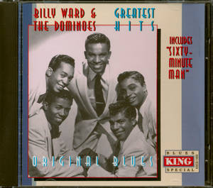 Billy Ward and the Dominoes Greatest Hits 專輯封面，五位微笑的男士身穿西裝。 — 音樂 壁紙