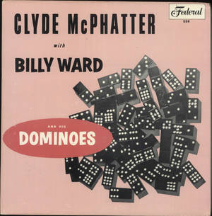 Clyde McPhatter與Billy Ward and His Dominoes的唱片封套，展示散落的骨牌。 — 音樂 壁紙