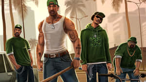GTA San Andreas背景 — GTA 聖安地列斯 壁紙