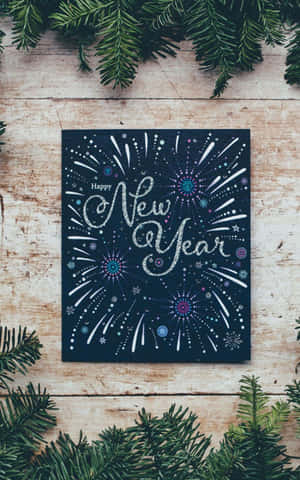 新年快樂背景 — OnePlus Pad Lite 壁紙