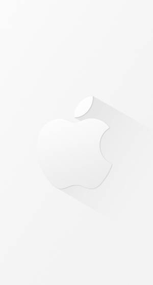 時尚 iPhone 白色極簡蘋果標誌