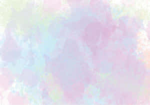 夢幻的抽象背景，帶有柔和的粉彩水彩洗滌，顏色是粉紅、藍和綠色。 — 水彩 壁紙