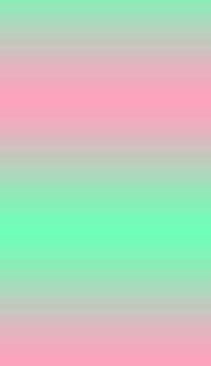 帶有薄荷、粉紅和灰色水平條紋的柔和漸層背景。 — 粉紅色 壁紙