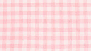 粉紅白色格紋布料紋理 — 美學粉色GIF 壁紙