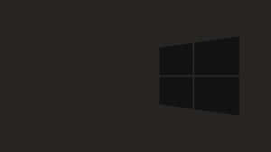 深色背景上的 Windows 標誌 — 深色窗戶 壁紙
