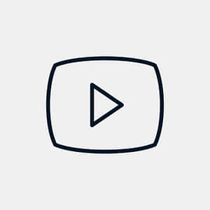 極簡風格 YouTube 播放按鈕圖案