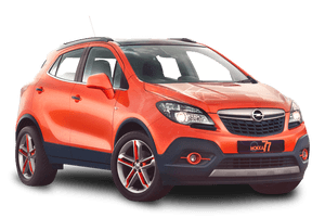 橘色Opel Mokka SUV