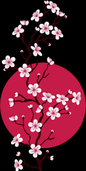 櫻花枝藝術表現