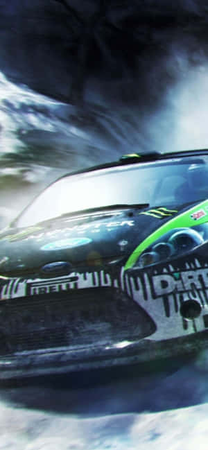 Dirt 3 背景 — 雪 壁紙