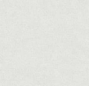 用於壁紙的淺灰色紋理布料，帶有細膩的編織圖案。 — 室內設計 壁紙