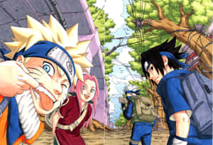 火影忍者美學圖片 — 可愛的鳴人 壁紙