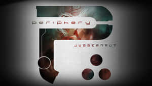 Periphery Juggernaut 的專輯藝術，包含抽象數位設計和遊戲控制器元素。 — 低飽和 壁紙
