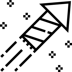 煙火圖示圖形
