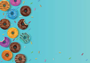 甜甜圈背景 — Dunkin Donuts 壁紙