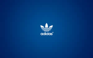 藍色漸變背景上的 Adidas 標誌 — 愛迪達 GIF 壁紙