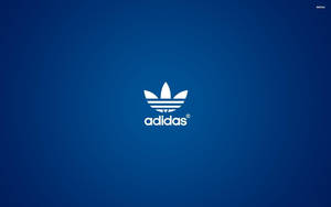 藍色漸變背景上的adidas標誌 — 愛迪達 GIF 壁紙
