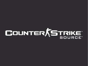 帶有士兵剪影的Counter Strike Source遊戲標誌 — 電玩遊戲 GIF 壁紙